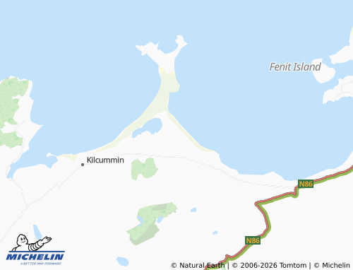 Mappa MICHELIN Castlegregory - ViaMichelin