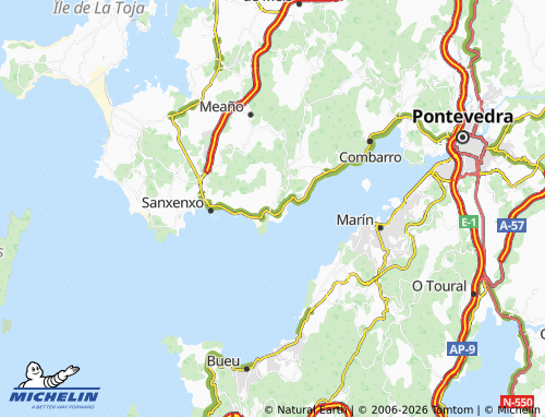 MICHELIN-Landkarte Costa - ViaMichelin