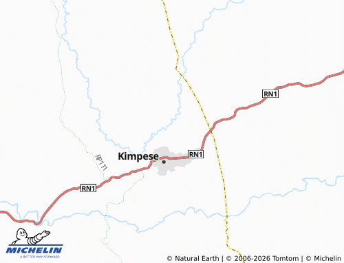 Mapa MICHELIN Kipese - ViaMichelin