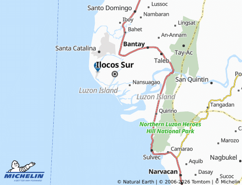 MICHELIN Fuerte map - ViaMichelin