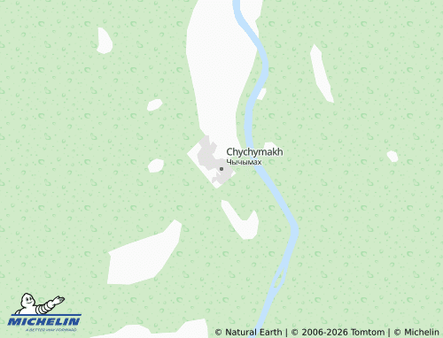MICHELIN-Landkarte Chychymakh - ViaMichelin