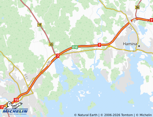 Carte MICHELIN Muuraskallio - ViaMichelin