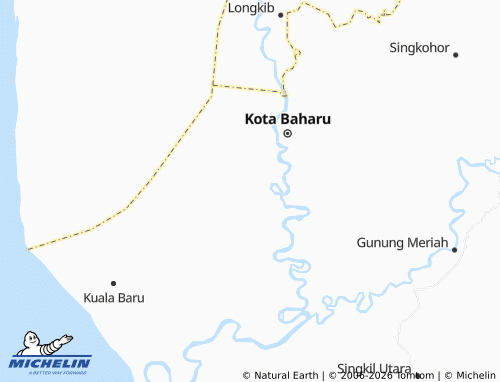 MICHELIN Ladang Bisik map - ViaMichelin