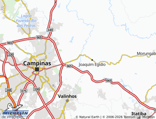 Mapa MICHELIN Vila Bourbon - ViaMichelin