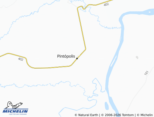 Mapa MICHELIN Pintópolis - ViaMichelin