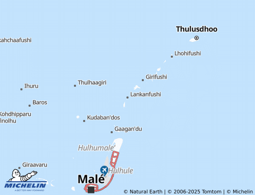 MICHELIN Lankanfushi map - ViaMichelin