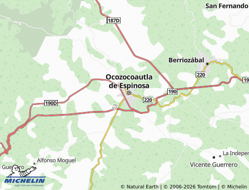 Mapa MICHELIN Burócrata - ViaMichelin
