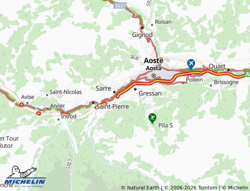 Carte MICHELIN Jovençan - ViaMichelin