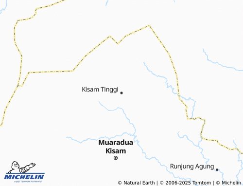 MICHELIN Kisam Tinggi map - ViaMichelin