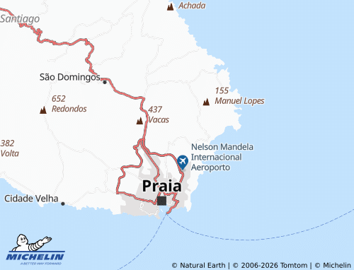MICHELIN-Landkarte Ponta de São Francisco - ViaMichelin