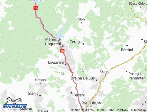 Mappa MICHELIN Costeni - ViaMichelin