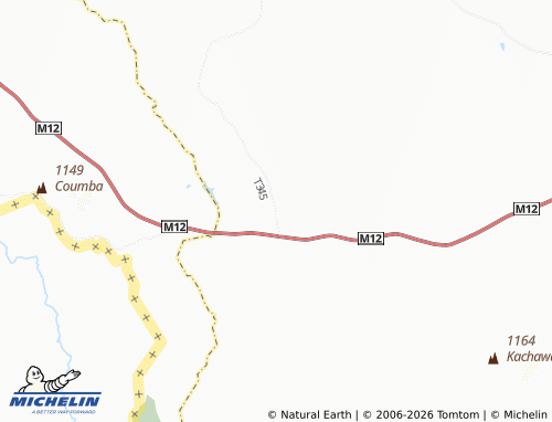 MICHELIN Mapungu map - ViaMichelin