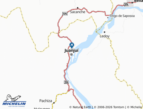 Mappa MICHELIN Juanjuí - ViaMichelin