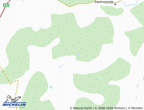 MICHELIN-Landkarte Kozonkova - ViaMichelin