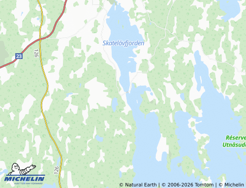 Mapa MICHELIN Torne - ViaMichelin