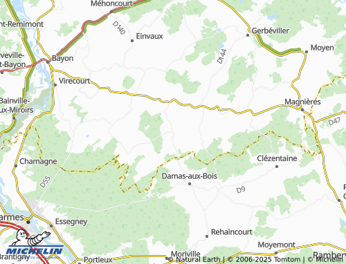 MICHELIN-Landkarte Saint-Boingt - ViaMichelin