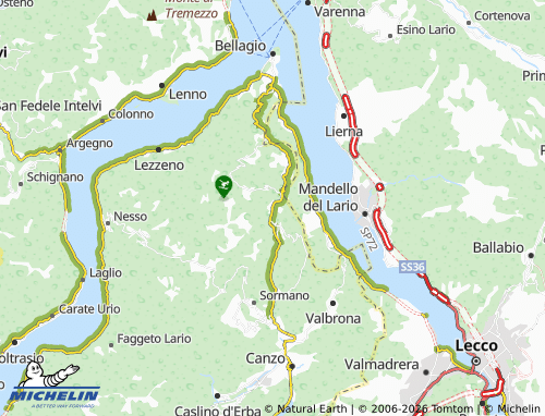 MICHELIN Magreglio map - ViaMichelin