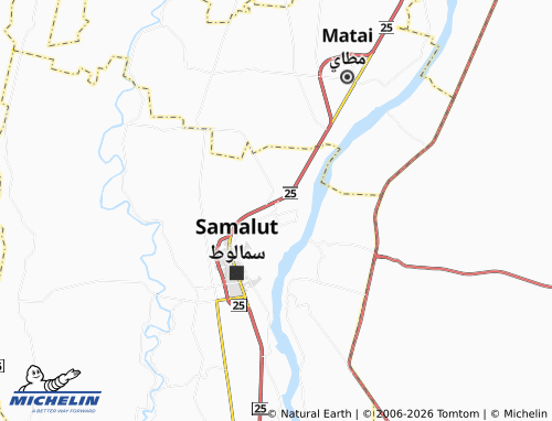 Mappa MICHELIN Qulousna - ViaMichelin
