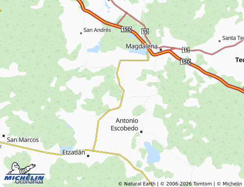 MICHELIN El Trapiche, Trapichi map - ViaMichelin