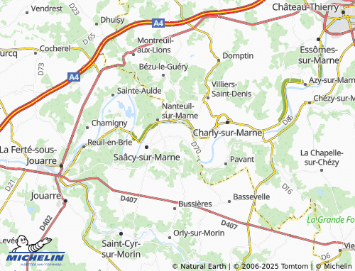 MICHELIN Citry map - ViaMichelin