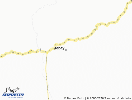 Mappa MICHELIN Tebay - ViaMichelin