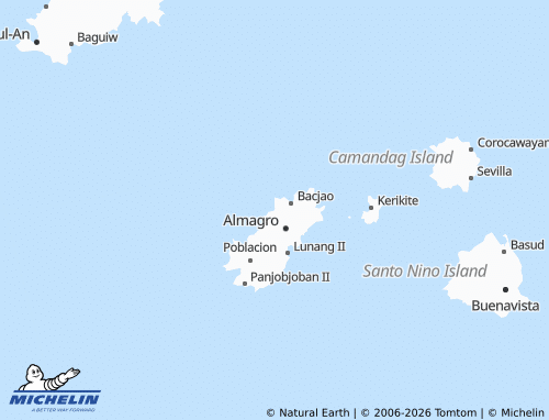 Mappa MICHELIN Mabuhay - ViaMichelin