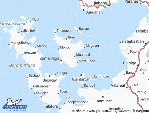 MICHELIN Mualbual map - ViaMichelin