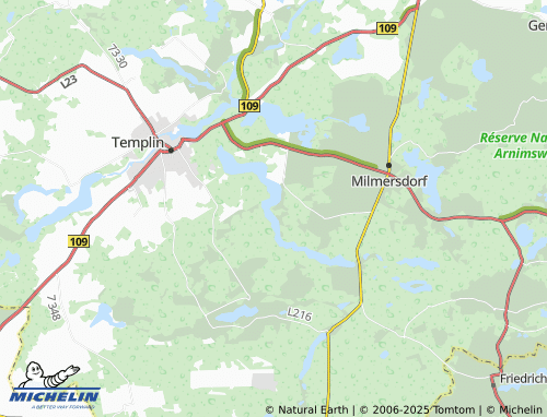 MICHELIN Ahrensdorf map - ViaMichelin