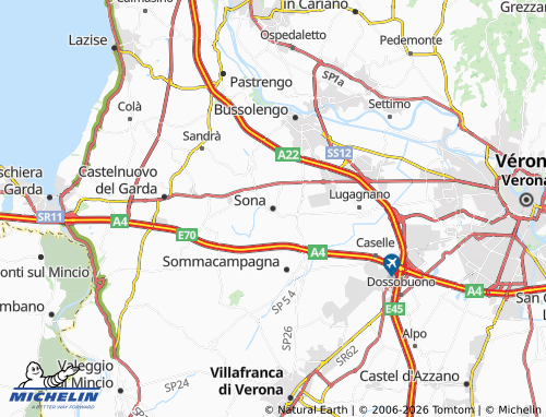Mapa MICHELIN Sona - ViaMichelin