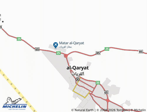 MICHELIN-Landkarte al-'Amal - ViaMichelin