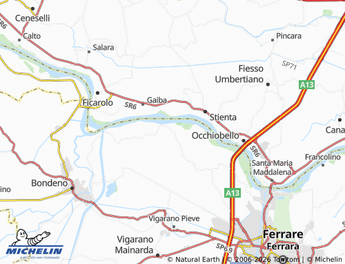Kaart MICHELIN Ravalle - ViaMichelin