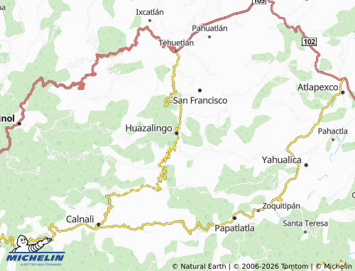 Carte MICHELIN Las Flores - ViaMichelin