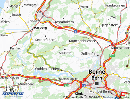 Kaart MICHELIN Meikirch - ViaMichelin
