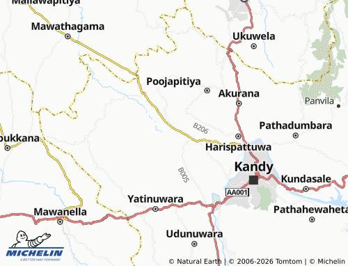 MICHELIN Rajasinghagama map - ViaMichelin
