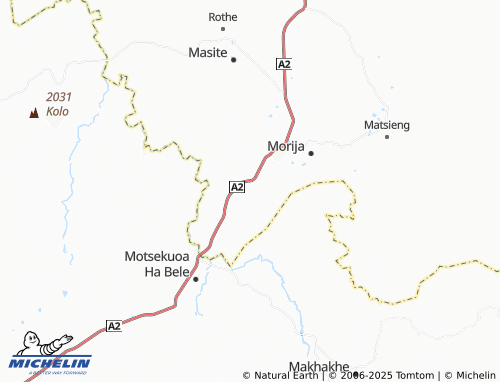 MICHELIN Ha Batere map - ViaMichelin