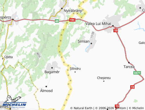 MICHELIN Voivozi map - ViaMichelin