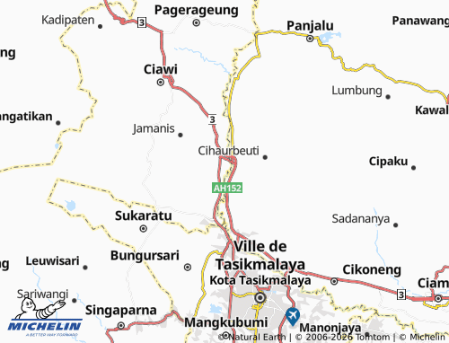 MICHELIN-Landkarte Manggungjaya - ViaMichelin