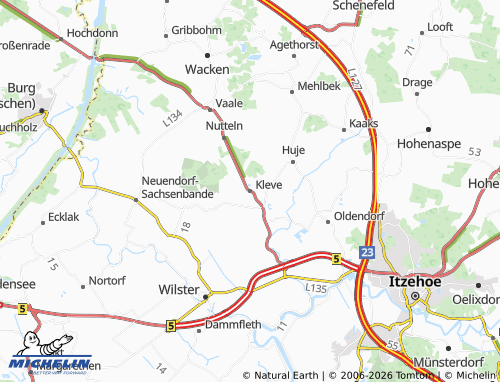 MICHELIN Kleve map - ViaMichelin