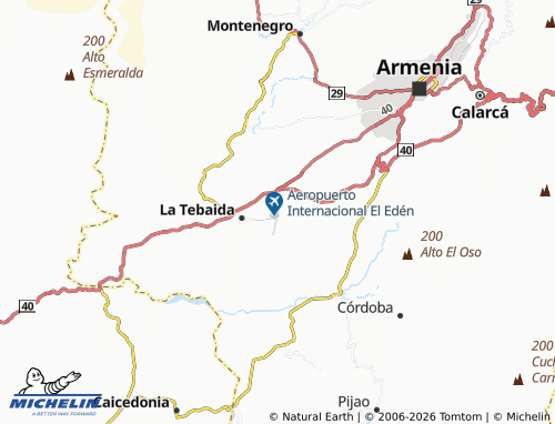 Mapa MICHELIN El Edén - ViaMichelin