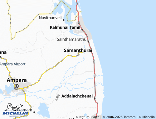Mappa MICHELIN Kallarichchel 01 - ViaMichelin