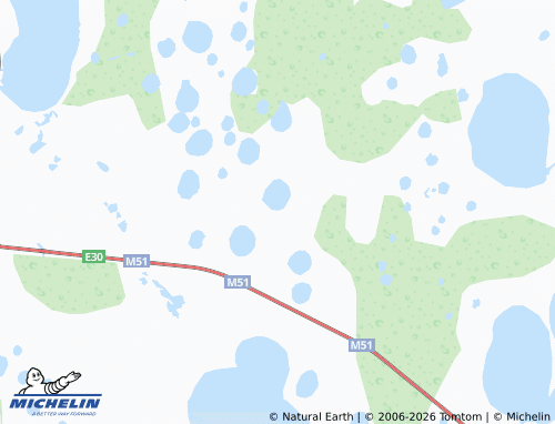 MICHELIN-Landkarte Svetloye - ViaMichelin