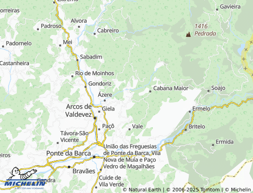 Carte MICHELIN Mata - ViaMichelin