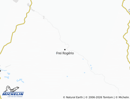 Mappa MICHELIN Frei Rogério - ViaMichelin