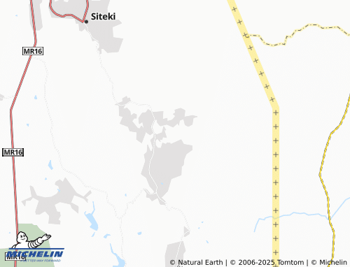 MICHELIN Zondwako map - ViaMichelin