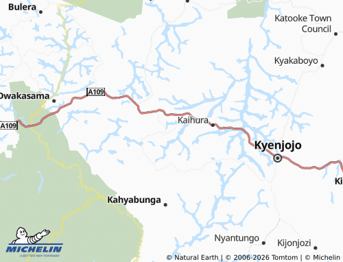 Kaart MICHELIN Nyabya - ViaMichelin