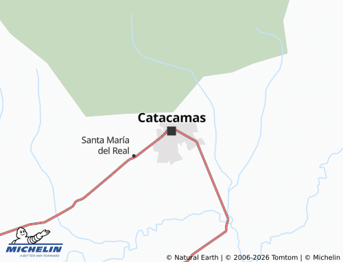 Carte MICHELIN Catacamas - ViaMichelin