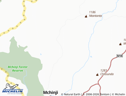 Mappa MICHELIN Chiwala - ViaMichelin