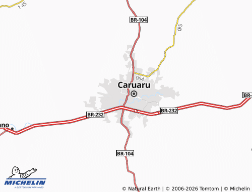MICHELIN Caiuca map - ViaMichelin