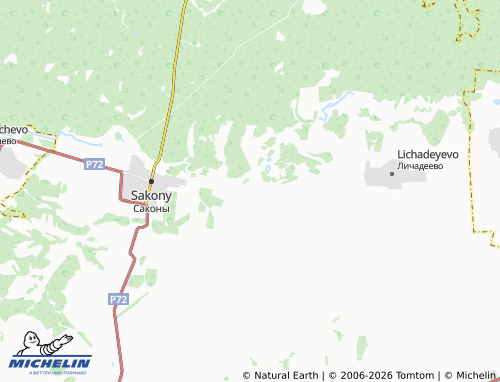 MICHELIN-Landkarte Lipovka - ViaMichelin