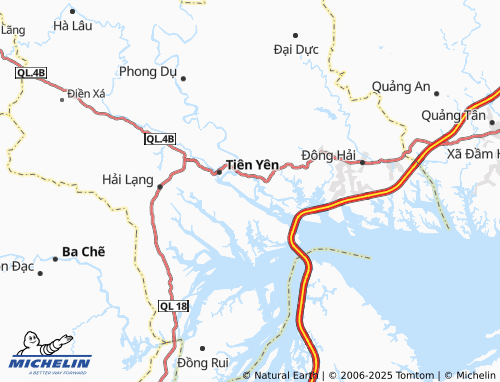 MICHELIN Tiên Lãng map - ViaMichelin